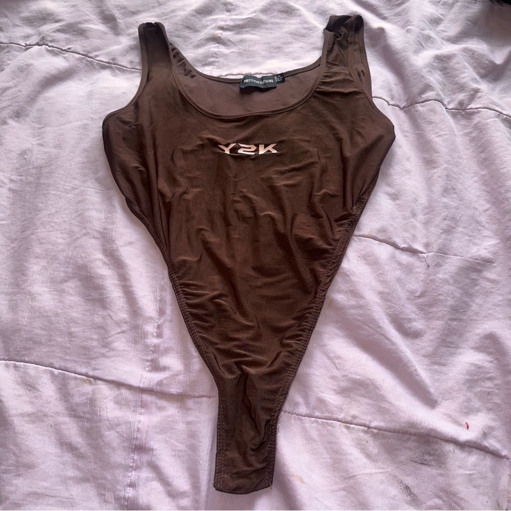 Brown Bodysuit
